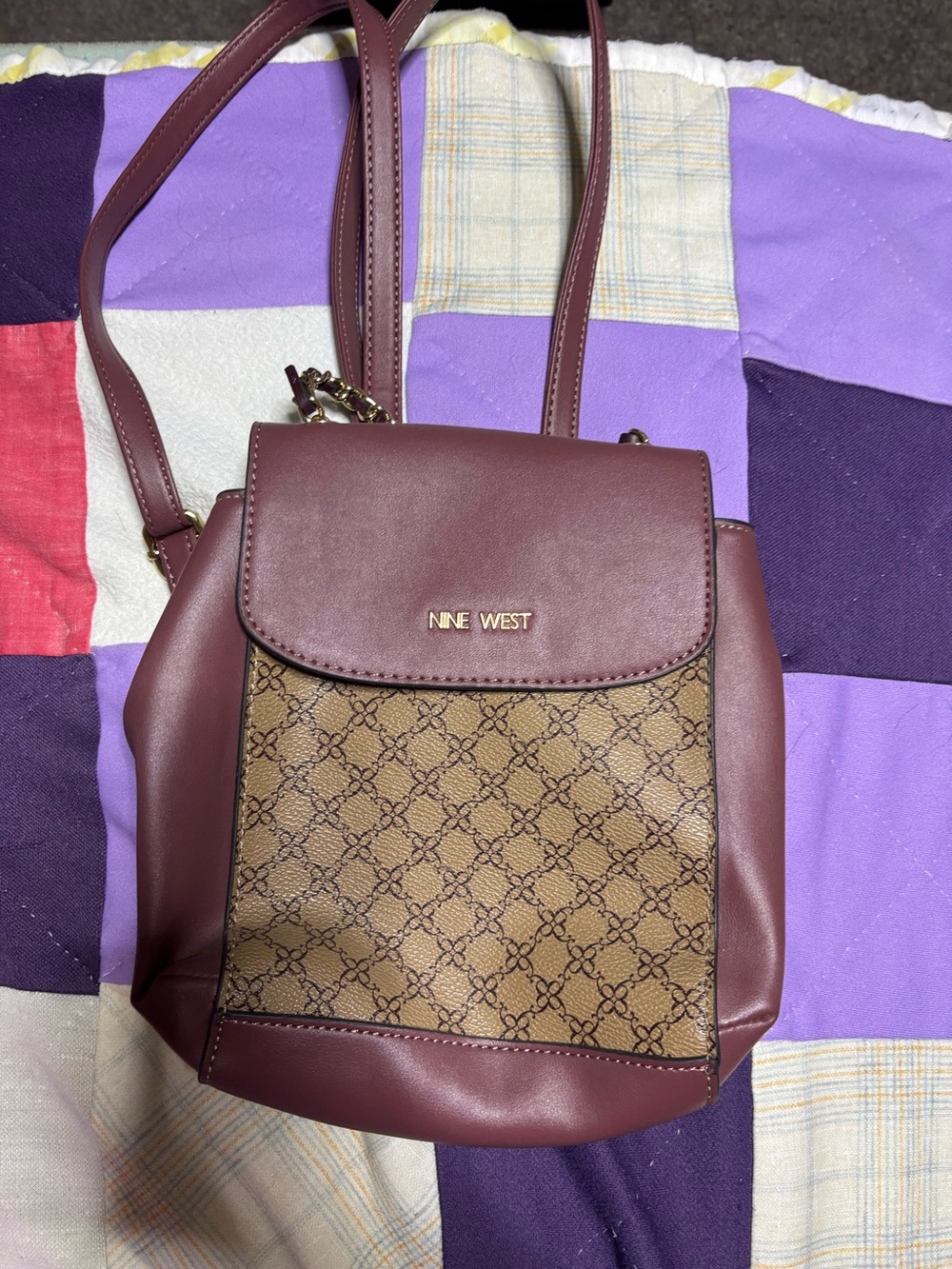 Nine West backpack purse